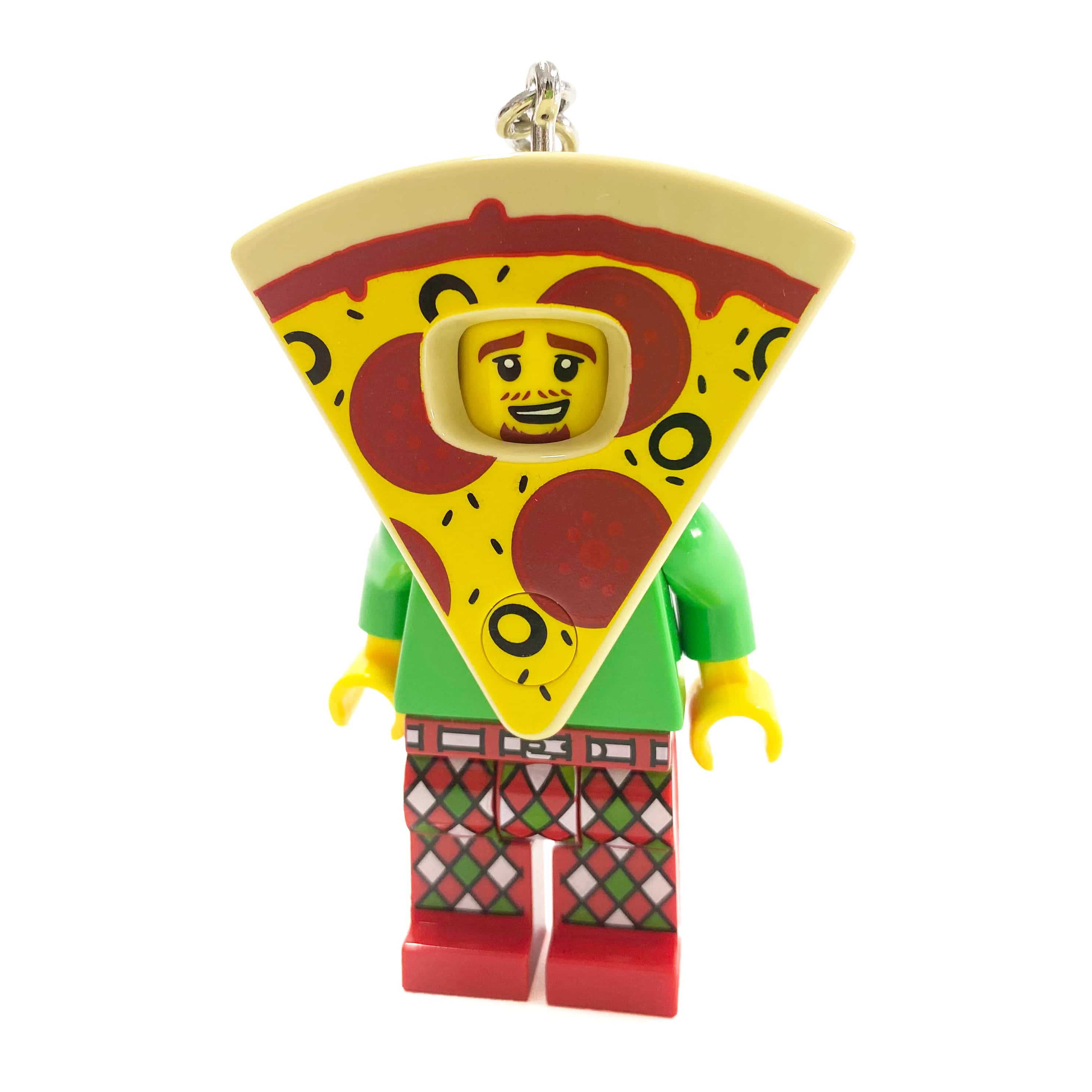 LEGO ICONIC Pizza Guy Keychain Light