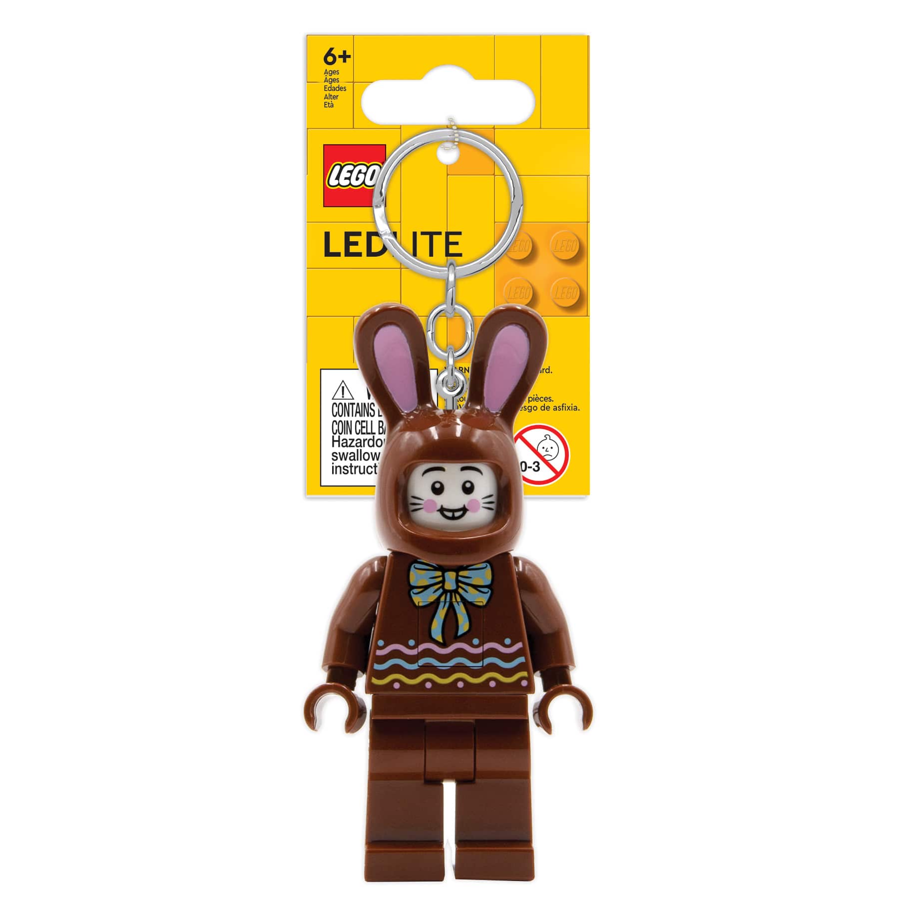LEGO ICONIC Chocolate Bunny Keychain Light
