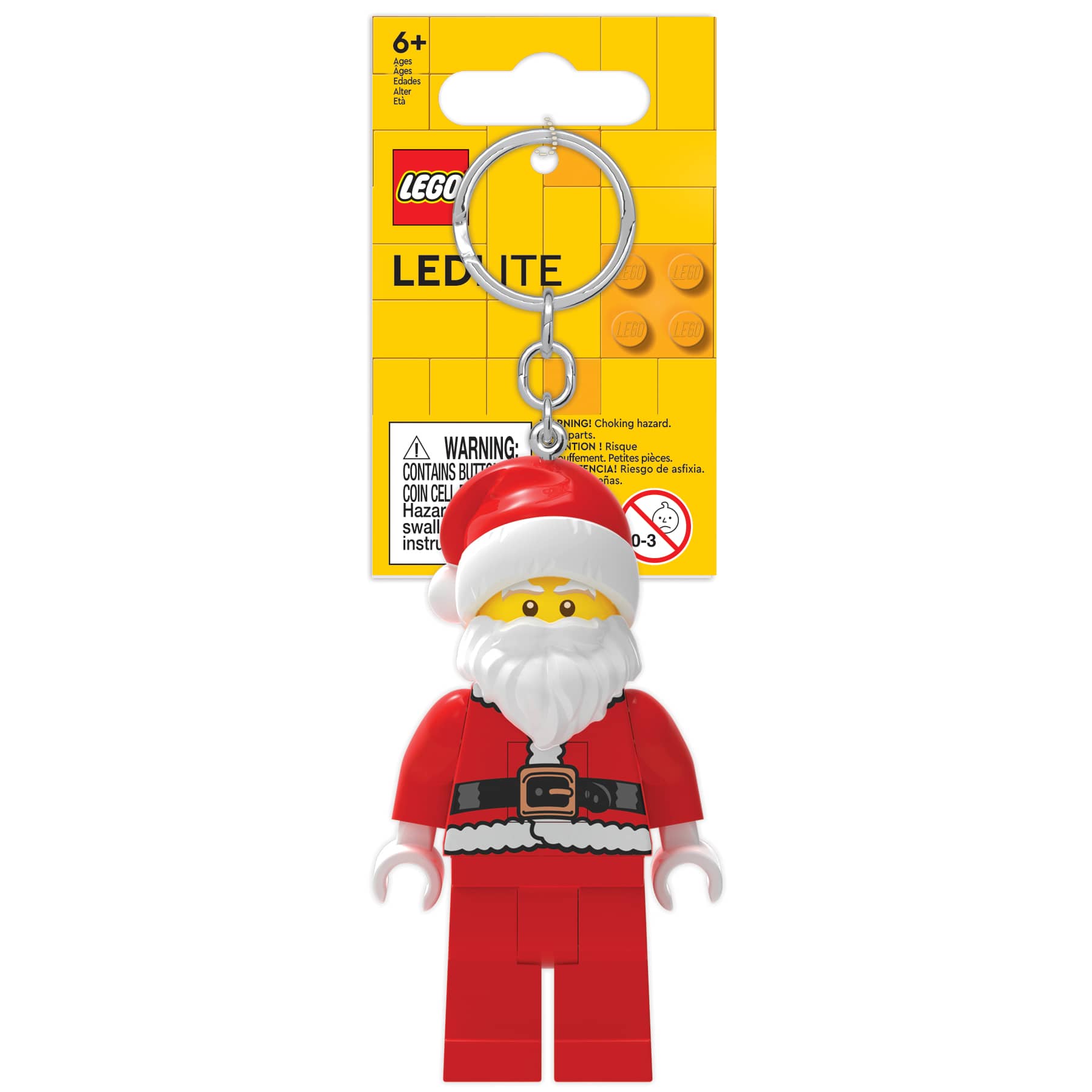 LEGO ICONIC Santa Keychain Light