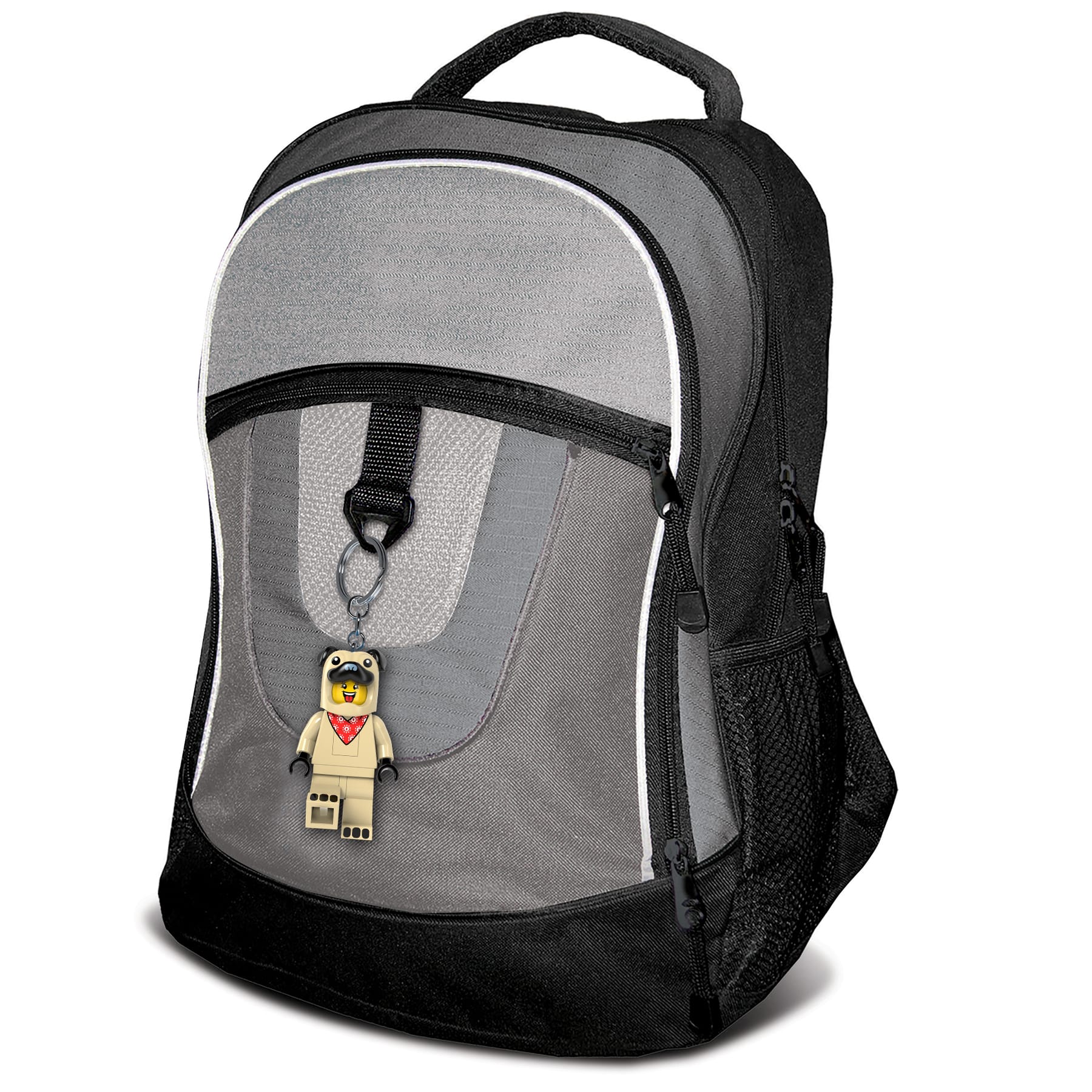 LEGO MINIFIGURES Pug Costume Guy Keychain Light