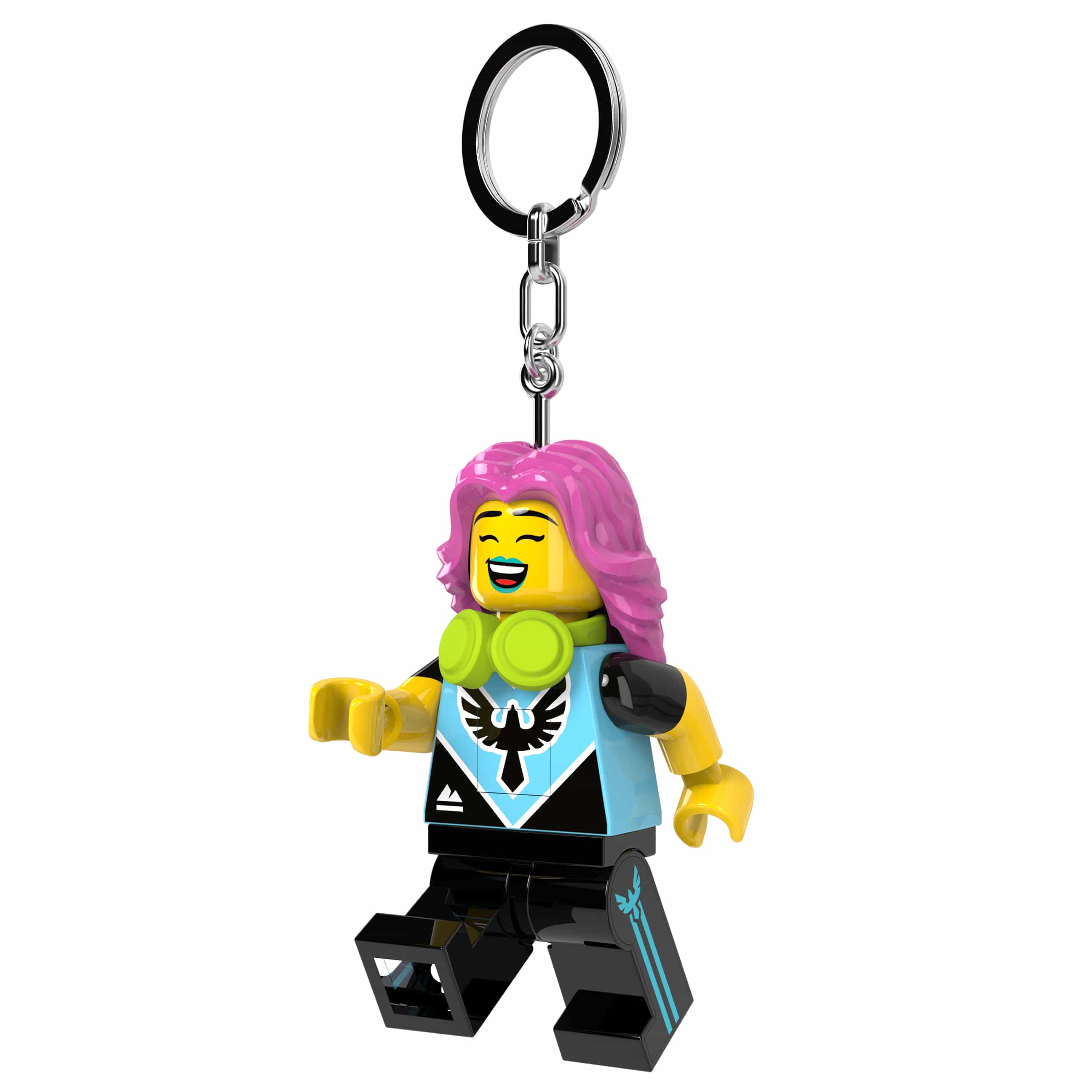 LEGO MINIFIGURES Gamer Girl Keychain Light