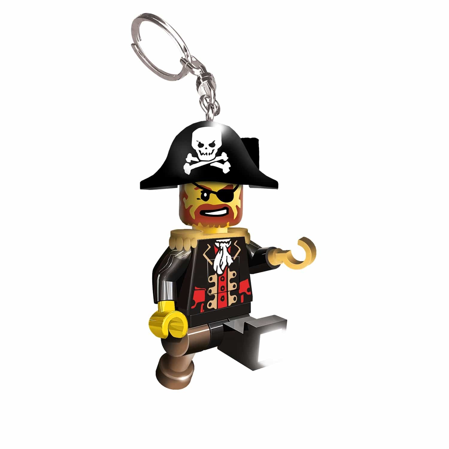 LEGO MINIFIGURES Captain Brickbeard Keychain Light