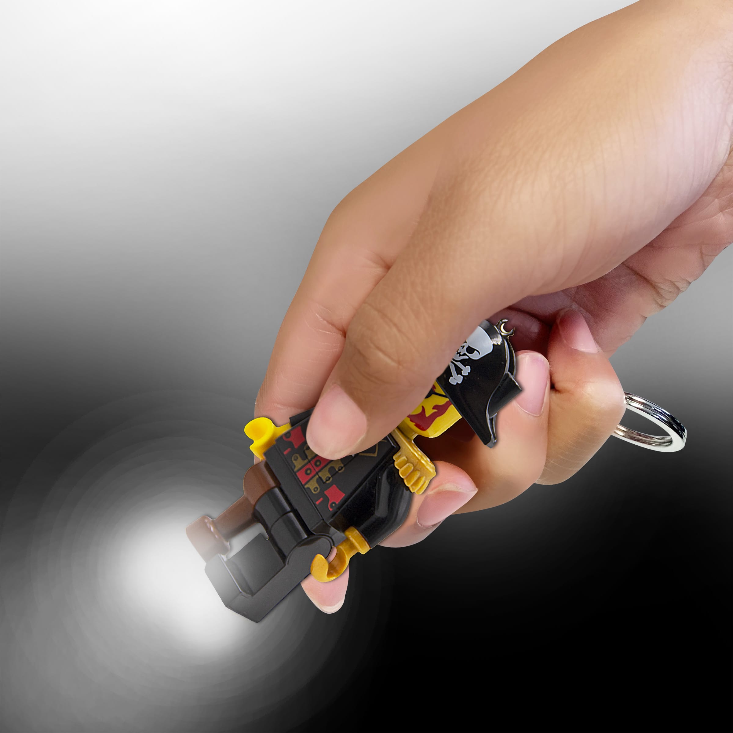 LEGO MINIFIGURES Captain Brickbeard Keychain Light