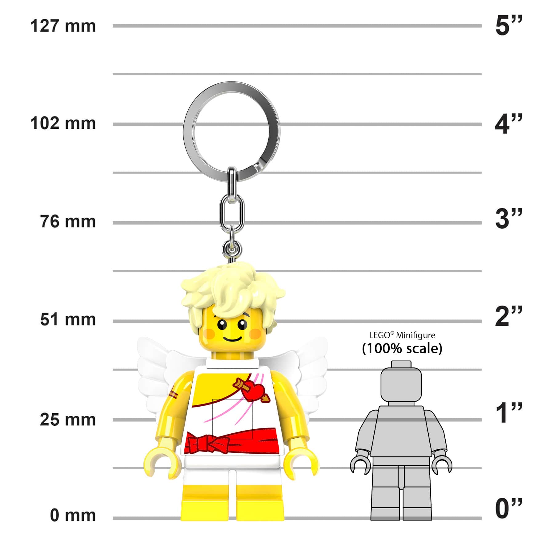 LEGO MINIFIGURES Cupid Keychain Light