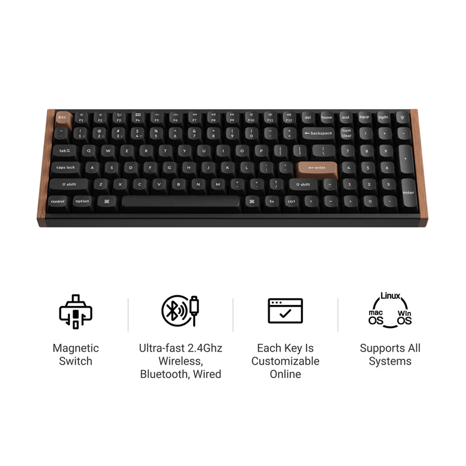 Keychron HE Series | K4 HE Special Edition Wireless Magnetic Switch Custom Keyboard
