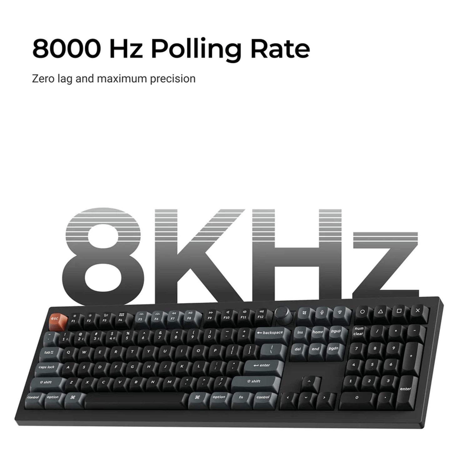 Keychron V Ultra 8K Series | V6 Ultra 8K Wireless Custom Mechanical Keyboard