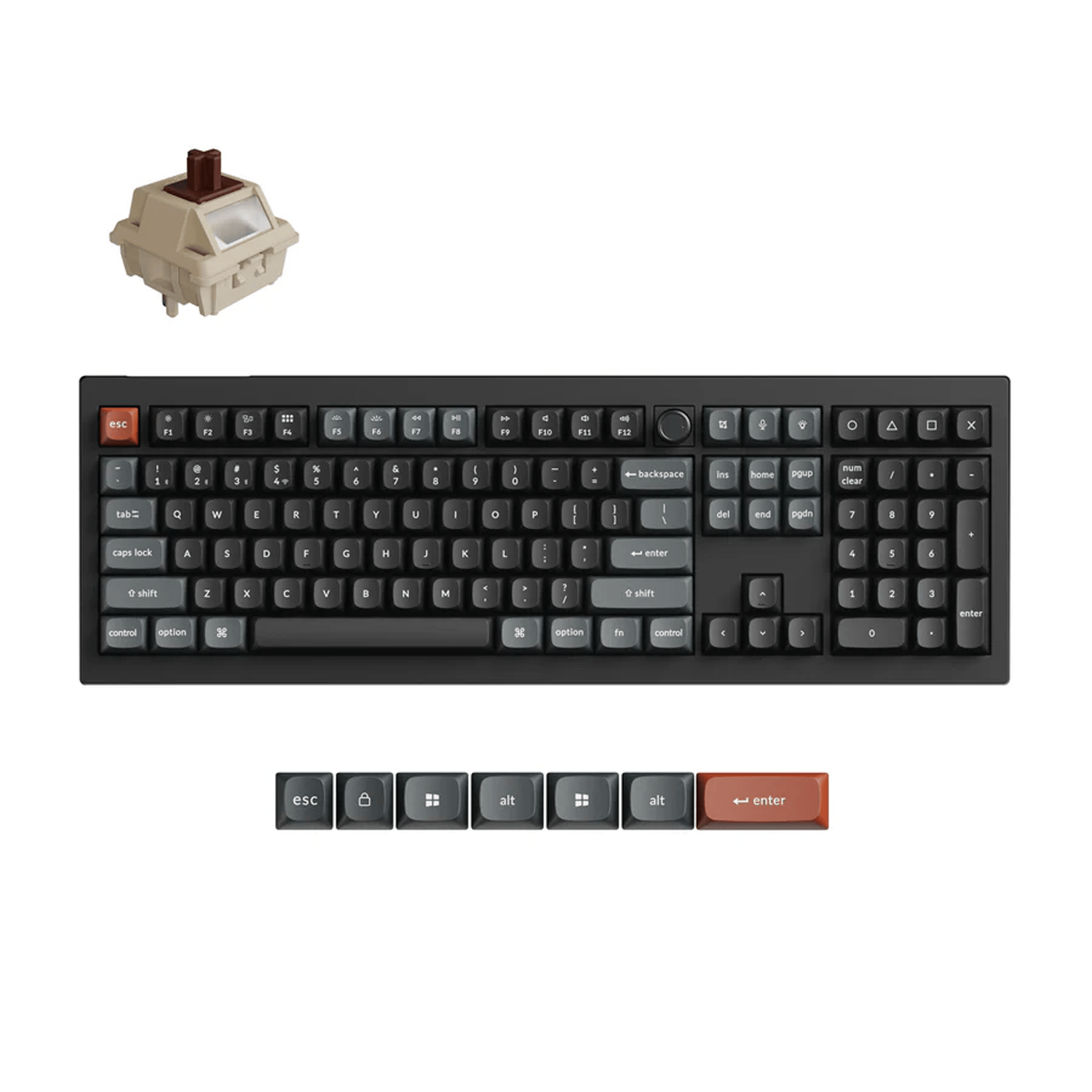 Keychron V Ultra 8K Series | V6 Ultra 8K Wireless Custom Mechanical Keyboard