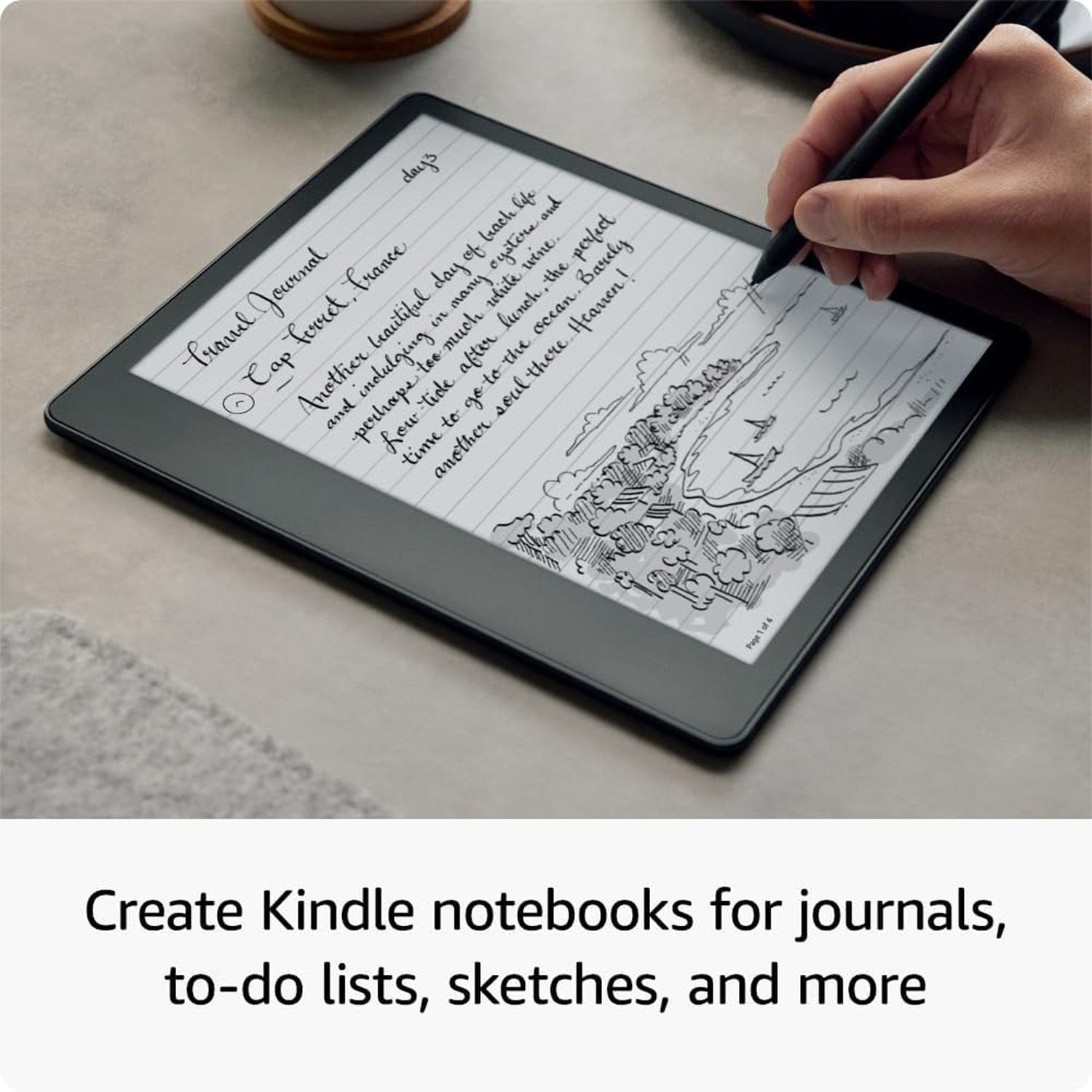 Kindle Scribe E-Reader + Digital Notebook with 10.2" 300 PPI Paperwhite Display & Premium Pen