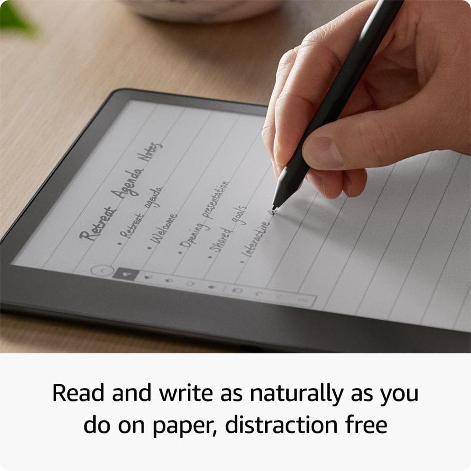 Kindle Scribe E-Reader + Digital Notebook with 10.2" 300 PPI Paperwhite Display & Premium Pen