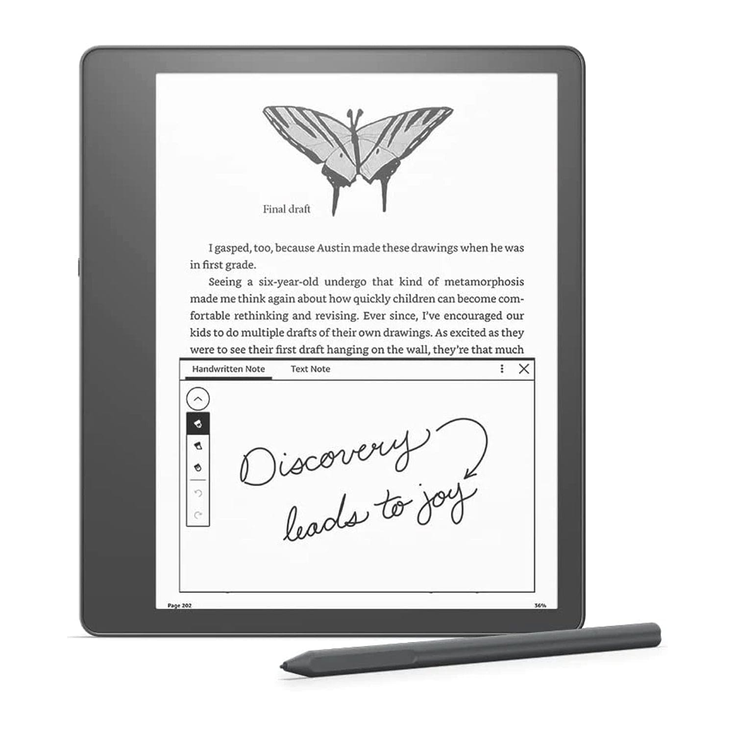 Kindle Scribe E-Reader + Digital Notebook with 10.2" 300 PPI Paperwhite Display & Premium Pen