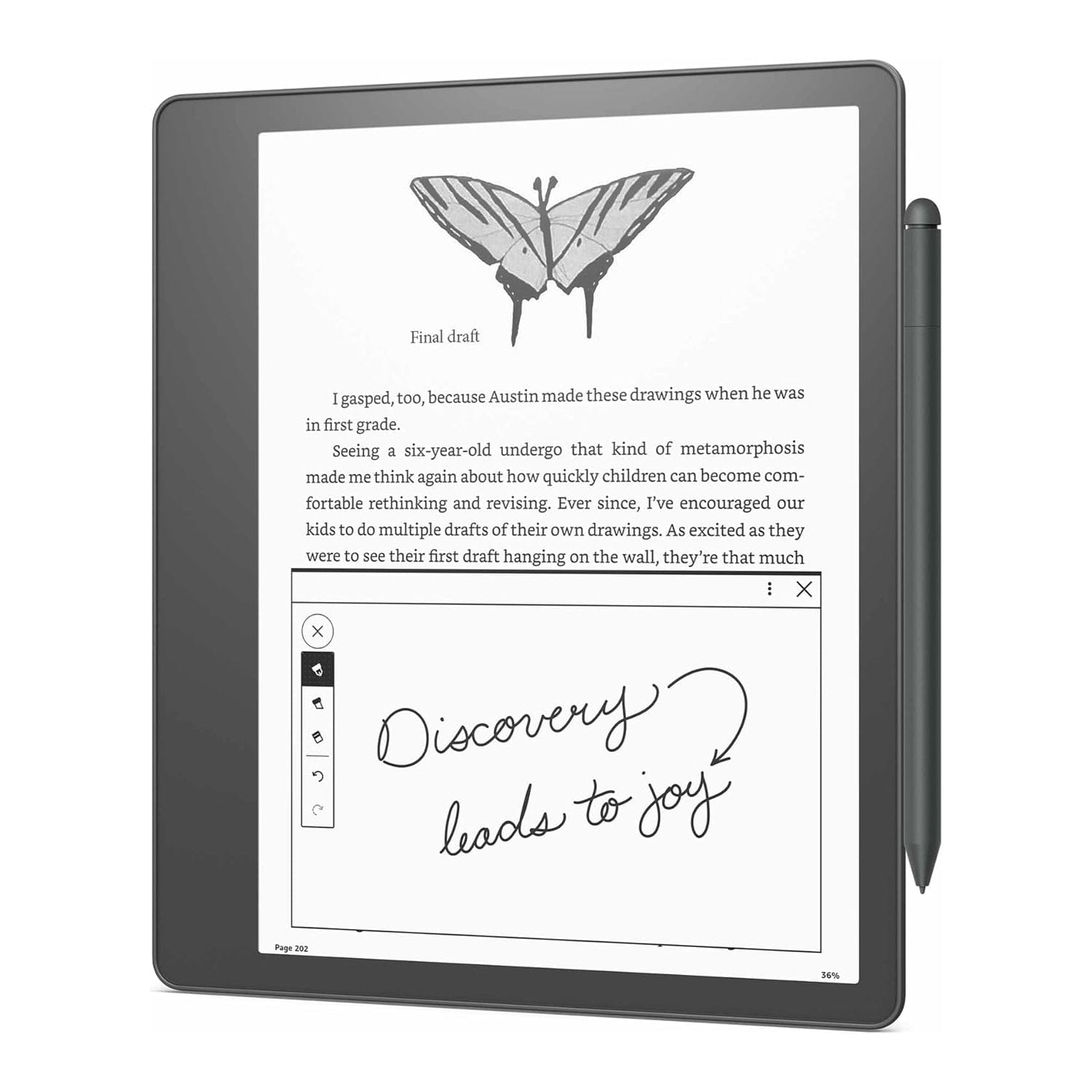 Kindle Scribe E-Reader (2023) + Digital Notebook with 10.2" 300 PPI Paperwhite Display & Premium Pen