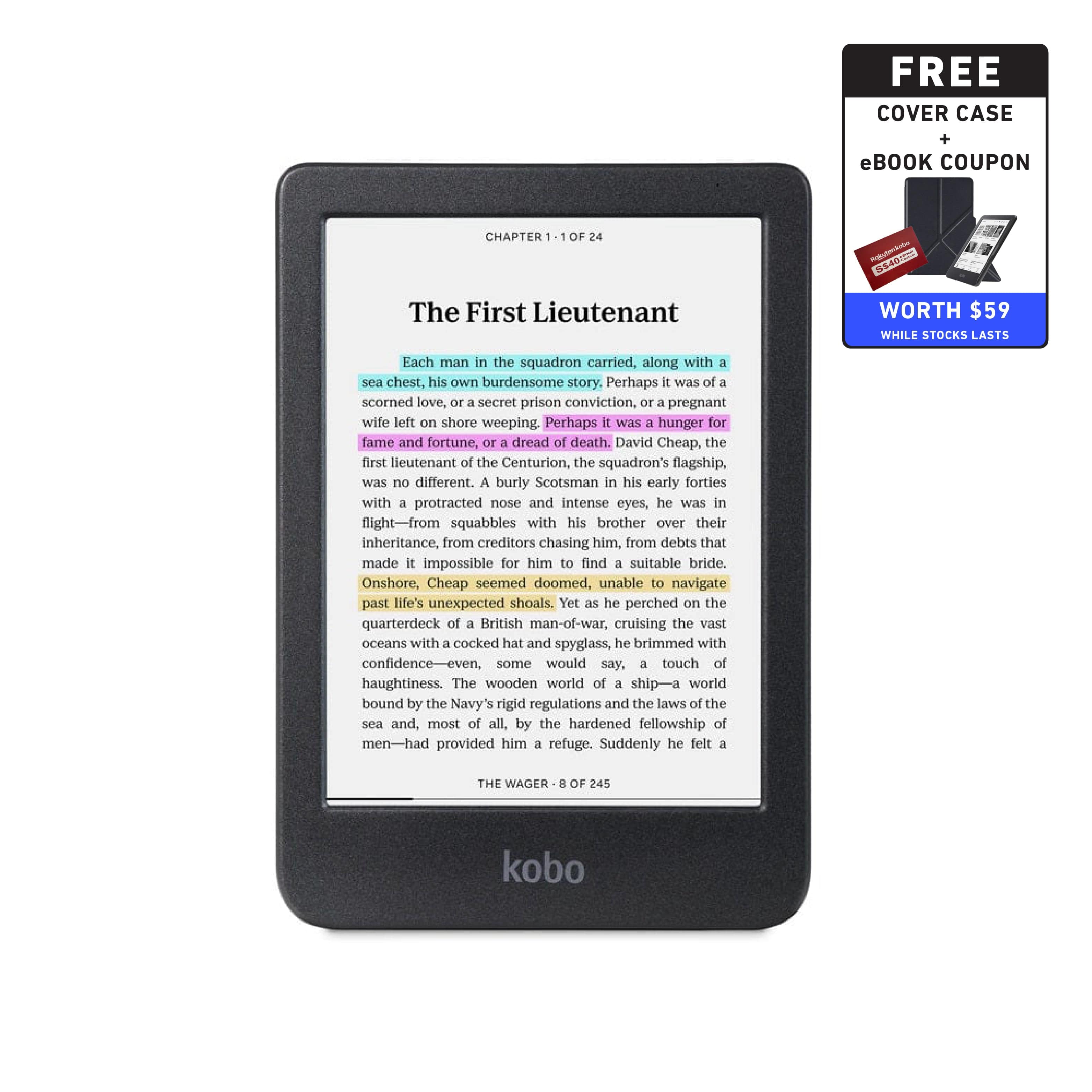 Kobo Clara Colour 6" e-Reader with E Ink Kaleido 3 Display