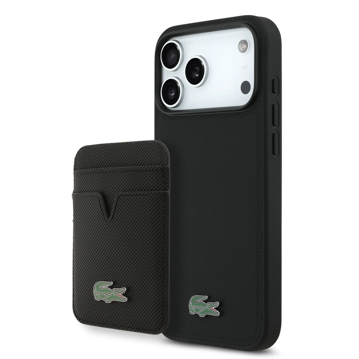 Lacoste Iconic Petit Pique Card Wallet & MagSafe Case For iPhone 18 Pro Max