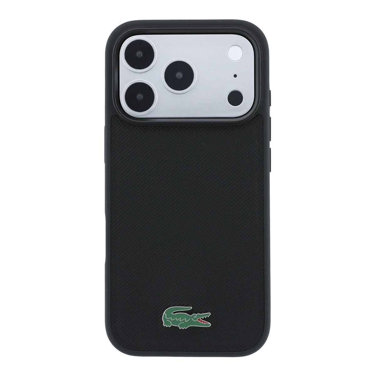 Lacoste Iconic Petit Pique PU Lacquer Logo MagSafe Case For iPhone 18 Pro