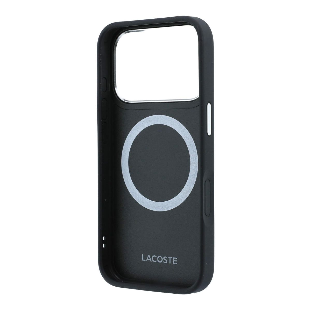 Lacoste PU Leather Lenglen MagSafe Case For iPhone 18 Pro