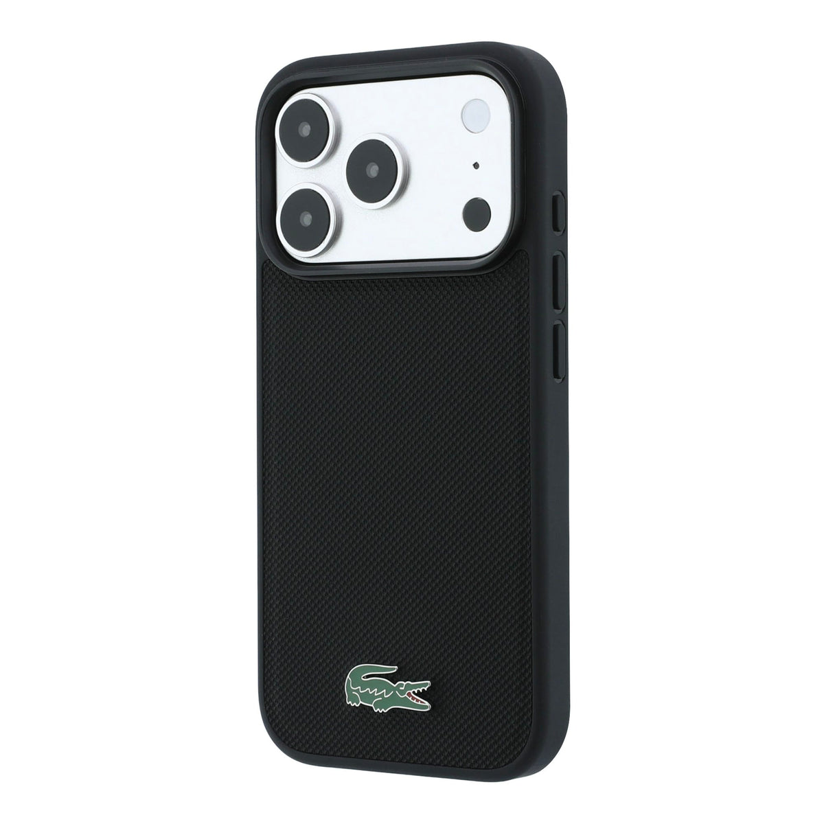 Lacoste Iconic Petit Pique PU Lacquer Logo MagSafe Case For iPhone 18 Pro Max