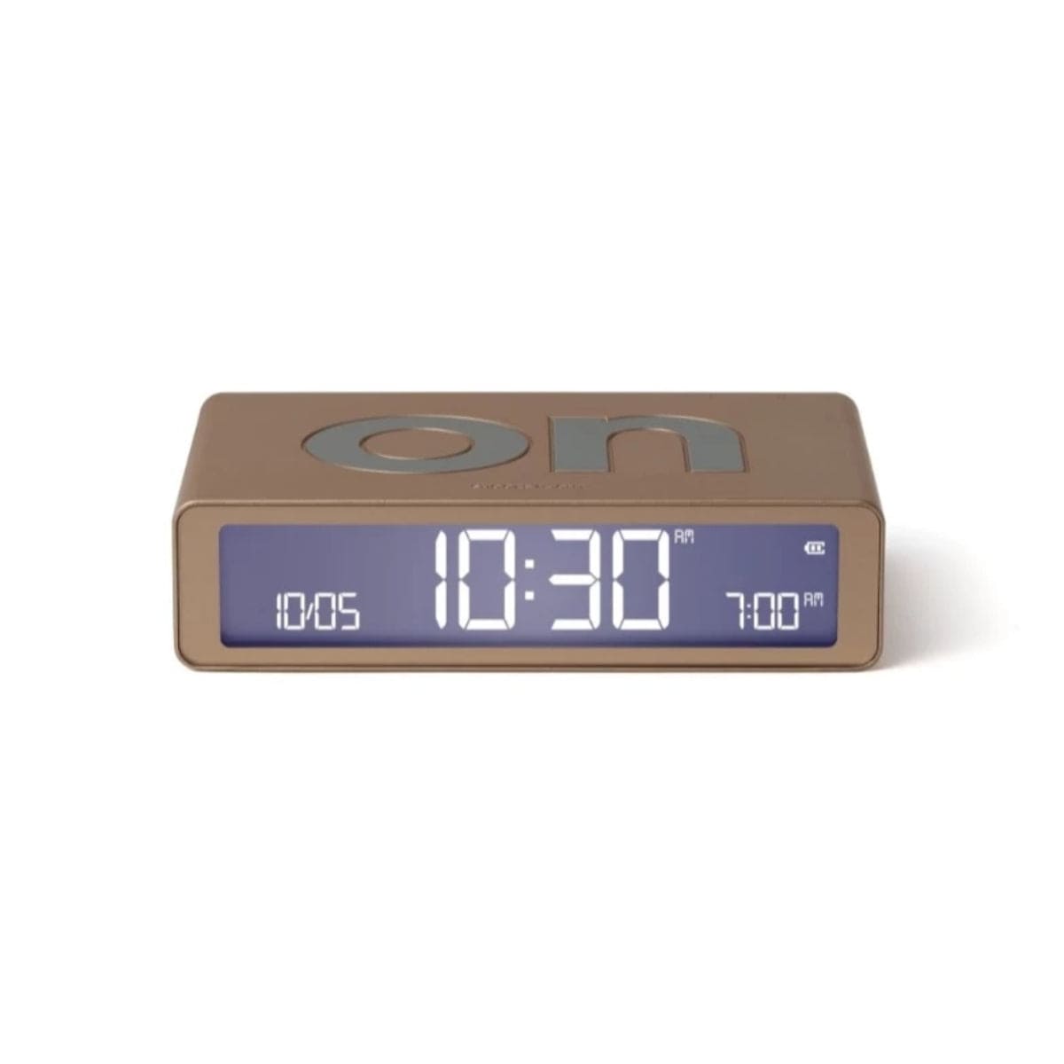 Lexon Flip Classic LCD Alarm Clock