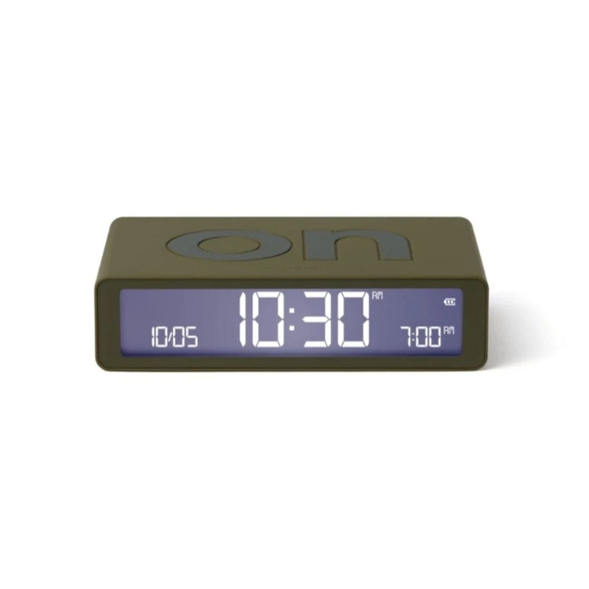 Lexon Flip Classic LCD Alarm Clock