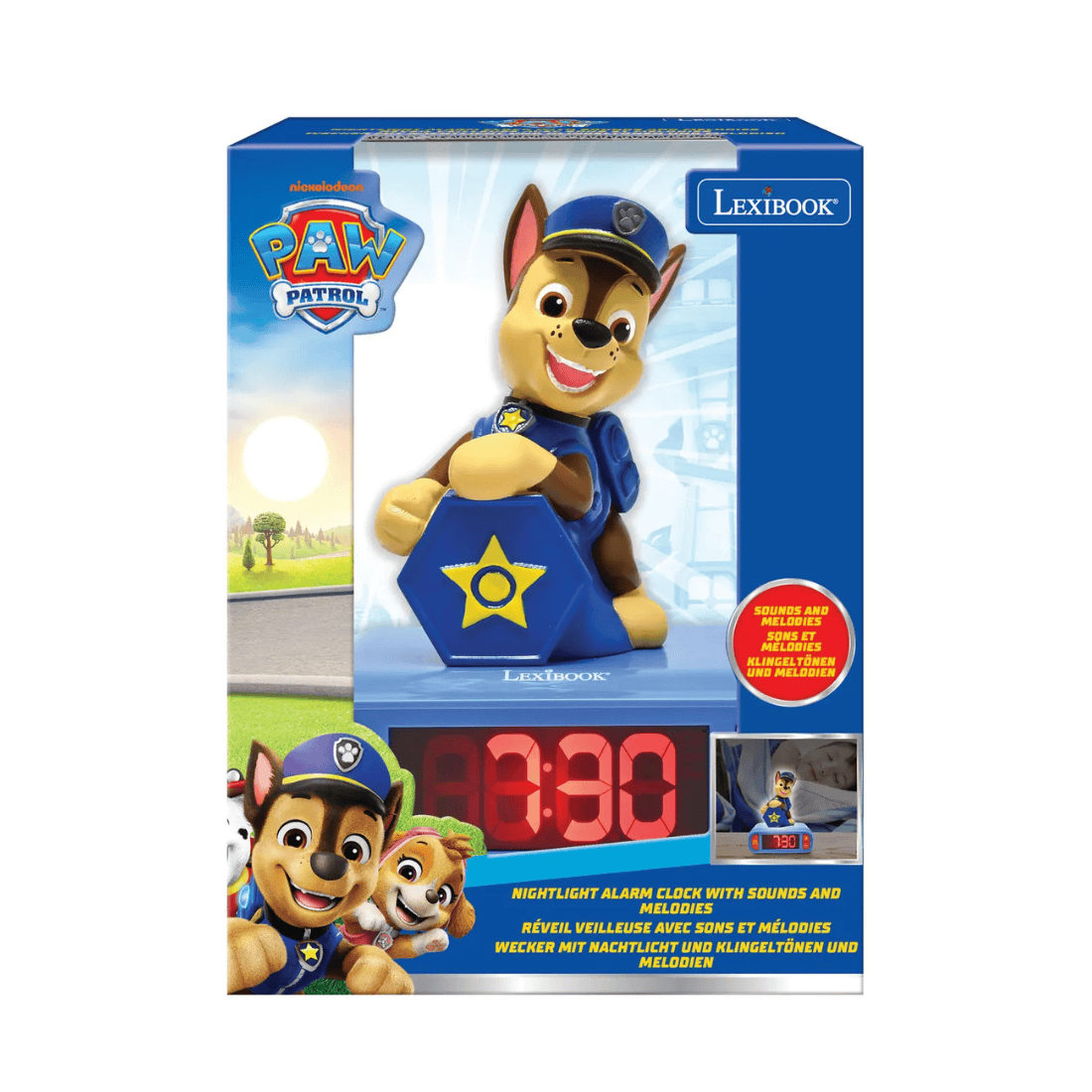 Lexibook RL800 Series Alarm Clock With 3D Figurine Night Light