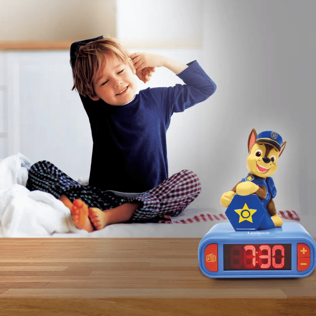 Lexibook RL800 Series Alarm Clock With 3D Figurine Night Light
