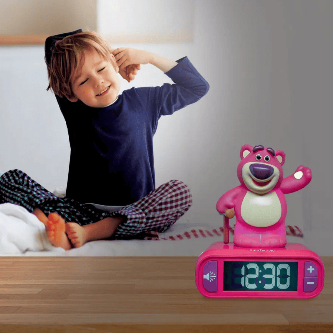 Lexibook RL800 Series Alarm Clock With 3D Figurine Night Light