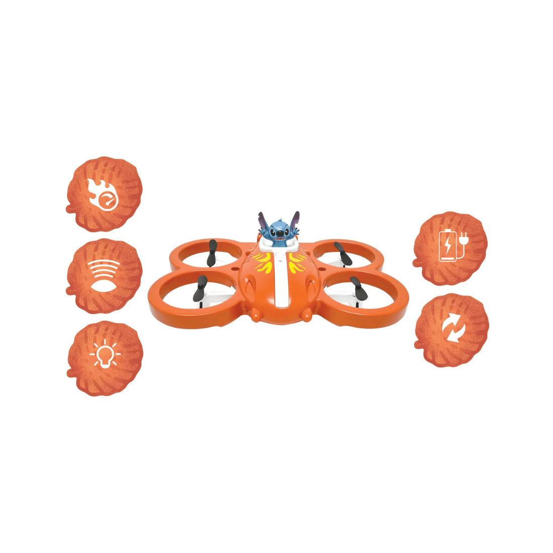 Lexibook Disney Stitch RC Flying Spaceship