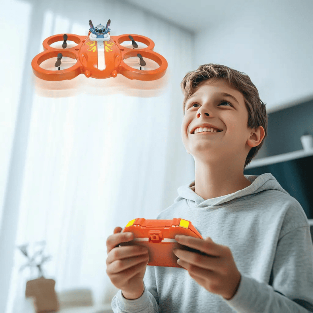 Lexibook Disney Stitch RC Flying Spaceship