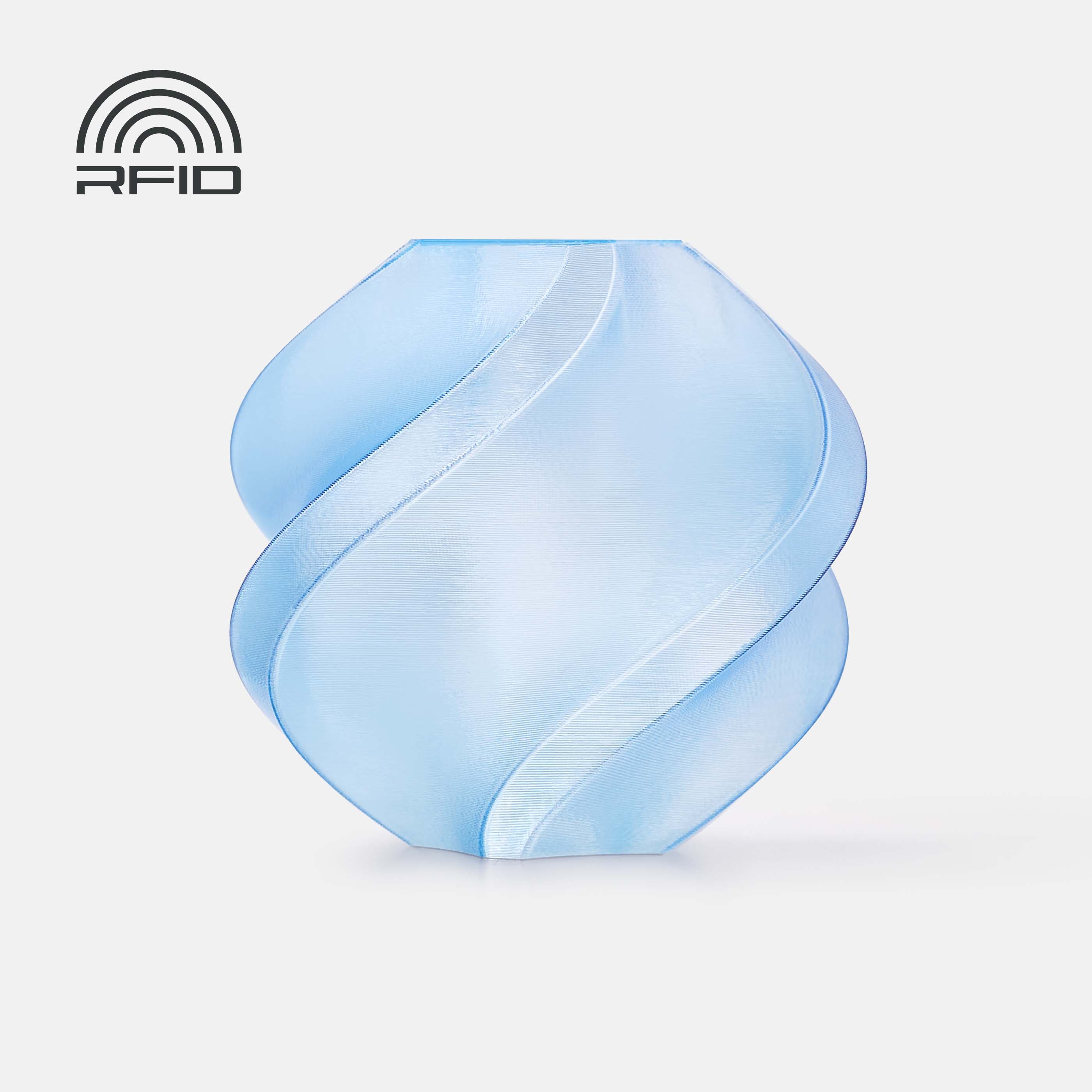 Bambu Lab PETG Translucent Filaments With Reusable Spool