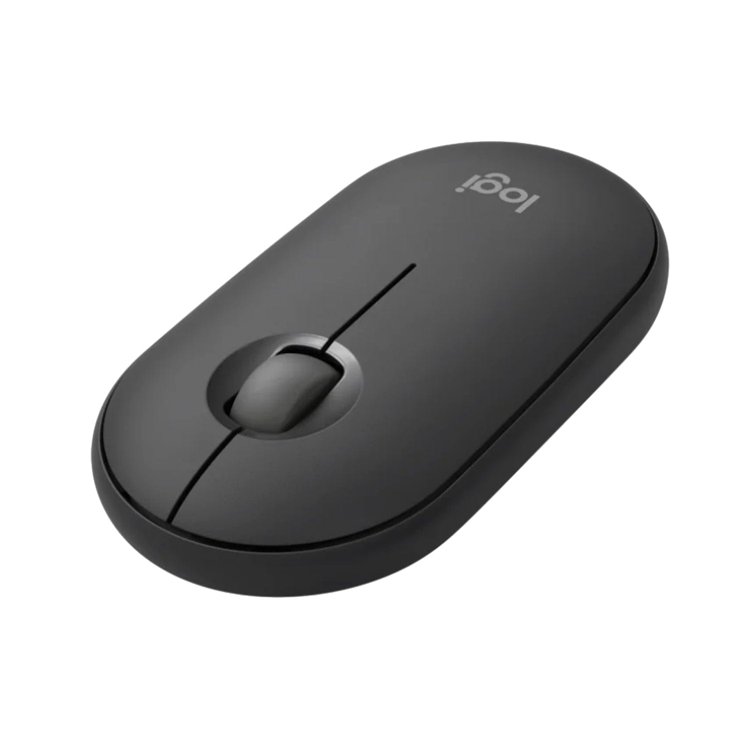 Logitech Pebble Mouse 2 M350S Slim, Compact Bluetooth Mouse with Customizable Button