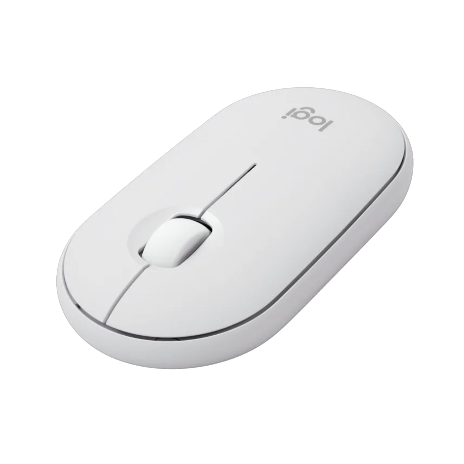 Logitech Pebble Mouse 2 M350S Slim, Compact Bluetooth Mouse with Customizable Button