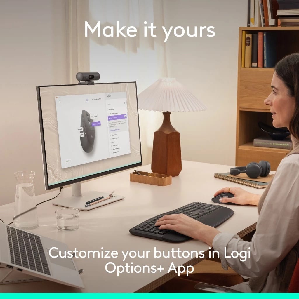 Logitech Signature Comfort Plus M850 L | Wireless Bluetooth Mouse With Palm Cushion For Enhanced Comfort