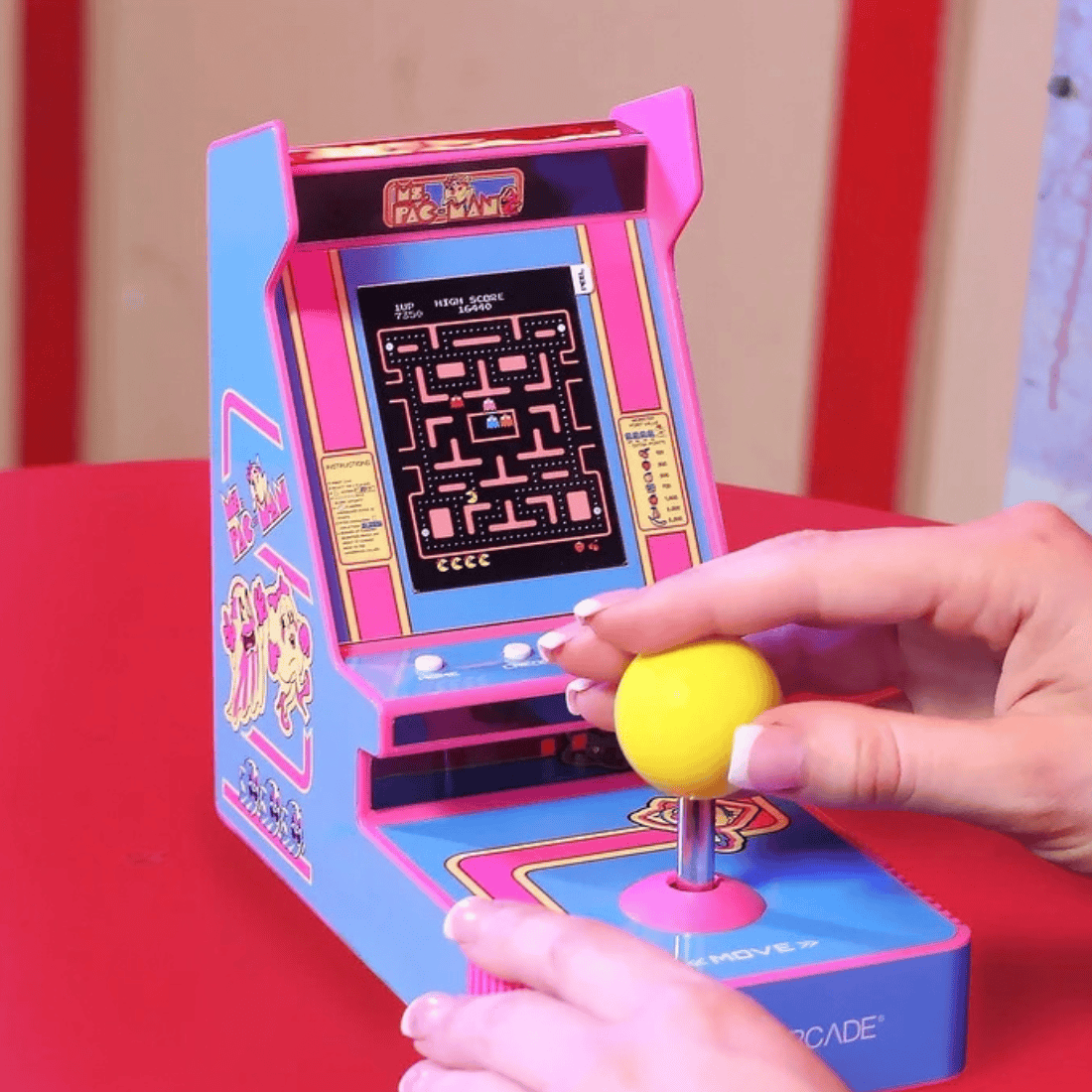 My Arcade Ms.PAC-MAN Joystick Player 7074 Handheld Games