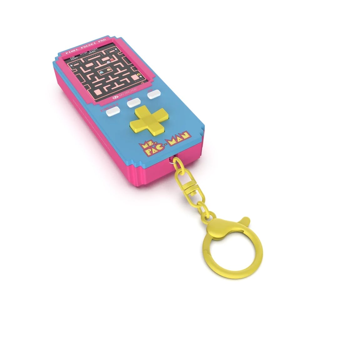 My Arcade Ms. PAC-MAN Pixel Pocket Pro 7131 Handheld Games