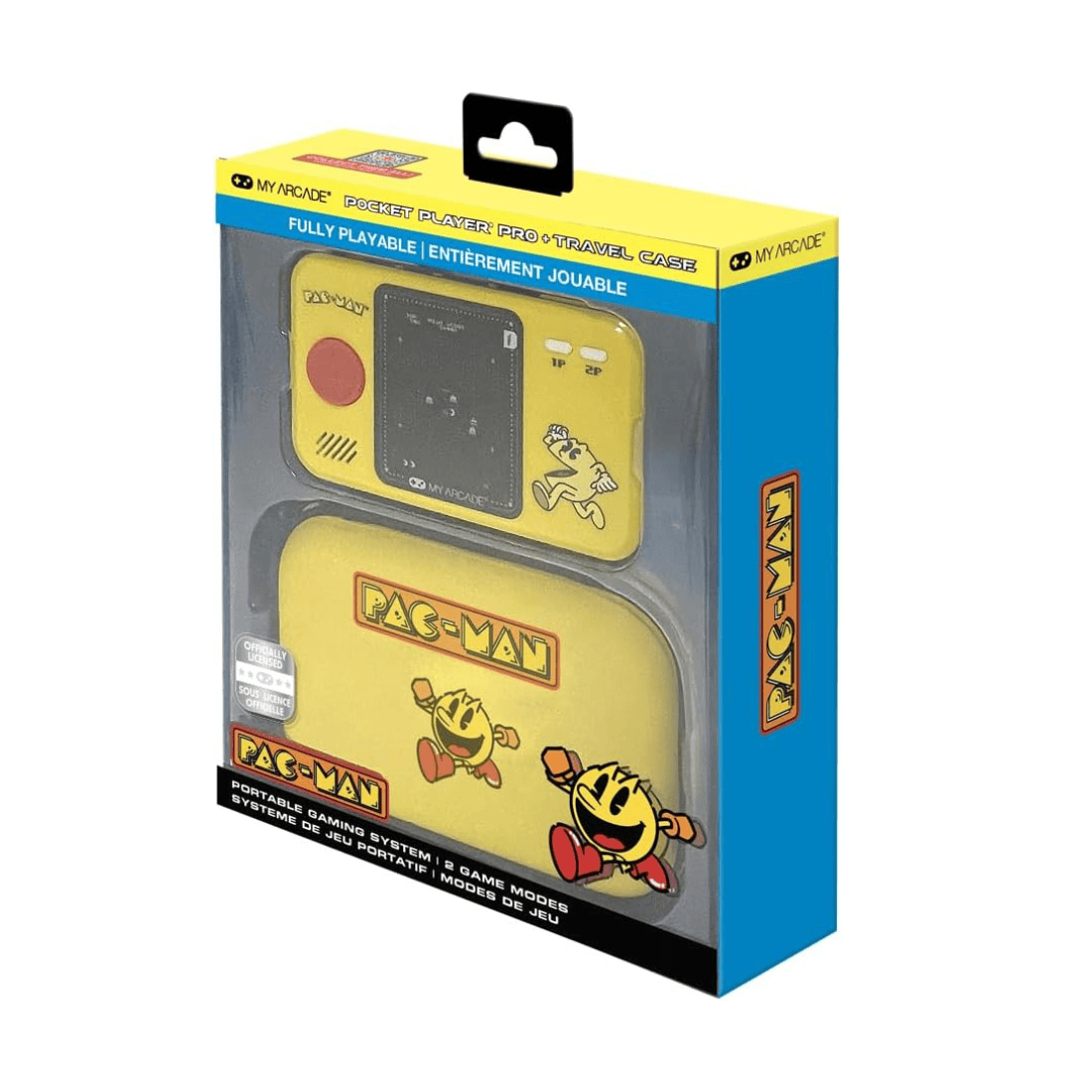 My Arcade Pac-Man Pocket Player Pro with Carrying Case 7143 Handheld Games