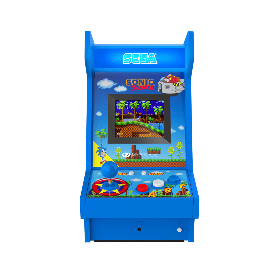 My Arcade Sonic The Hedgehog 7158 Mighty Player
