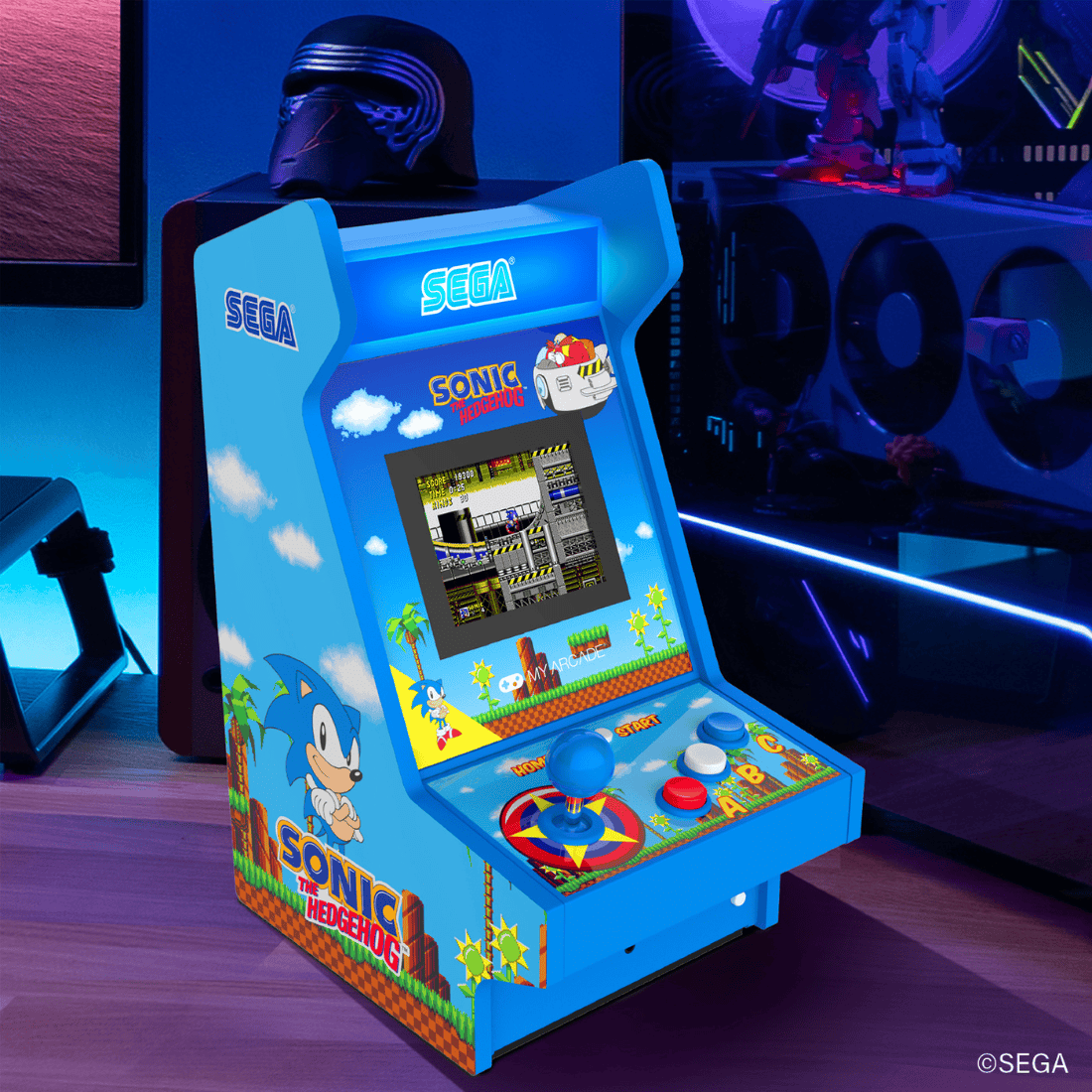 My Arcade Sonic The Hedgehog 7158 Mighty Player