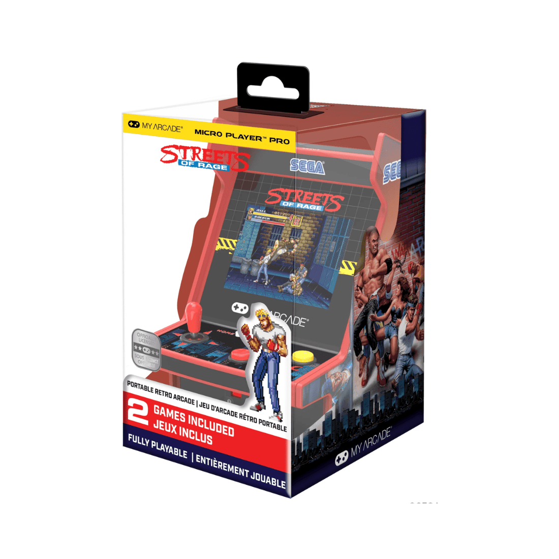My Arcade Streets Of Rage Micro Player Pro 7162 Handheld Games