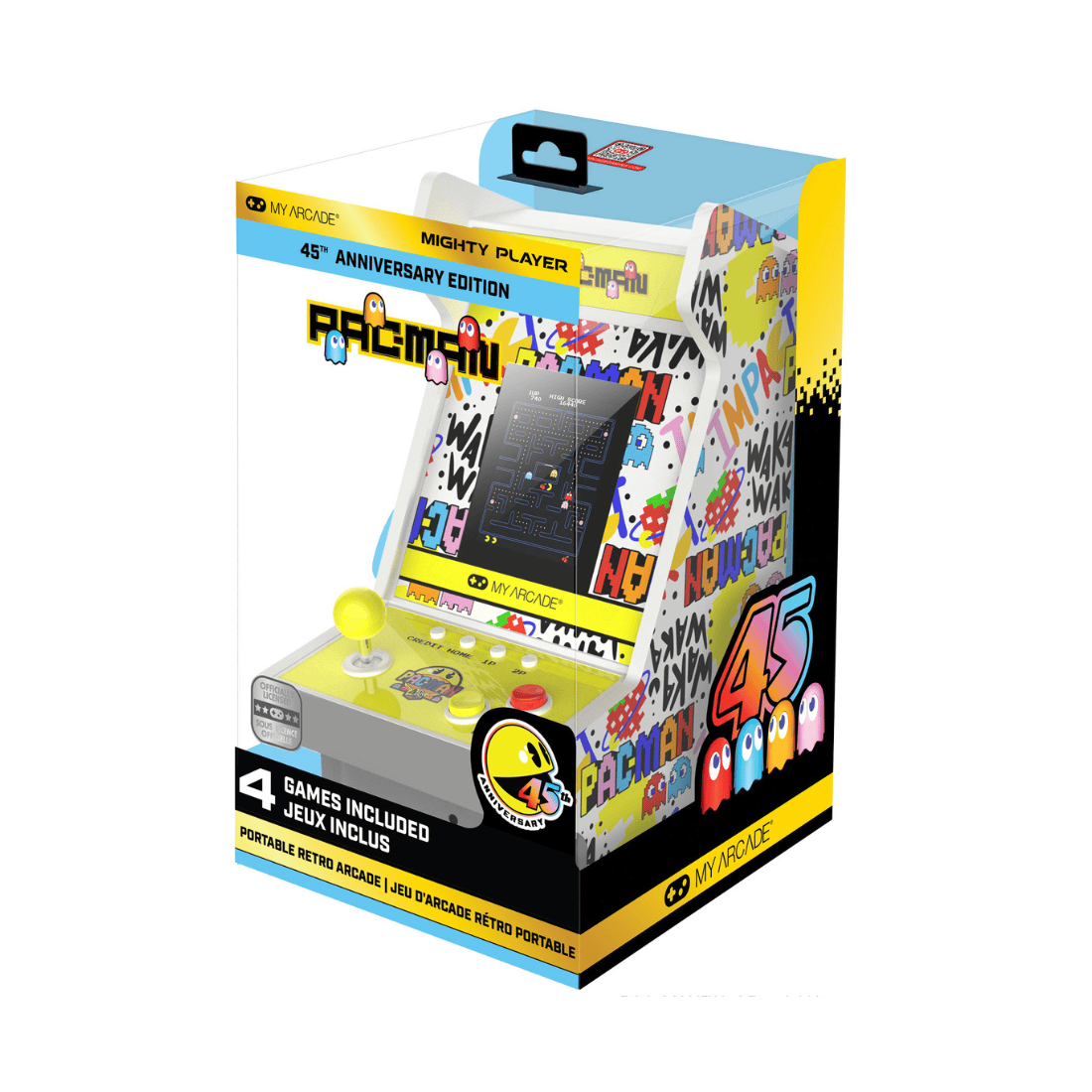 My Arcade Pac-Man 45th Anniversary Mighty Player 7164 Handheld Games