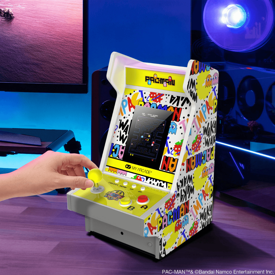 My Arcade Pac-Man 45th Anniversary Mighty Player 7164 Handheld Games
