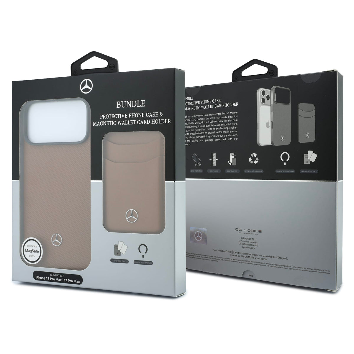 Mercedes-Benz Card Wallet & MagSafe Case For iPhone 18 Pro Max