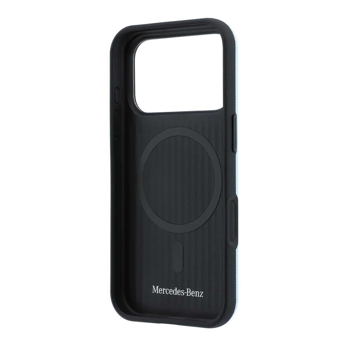 Mercedes-Benz PU Leather Wood Effect MagSafe Case For iPhone 18 Pro