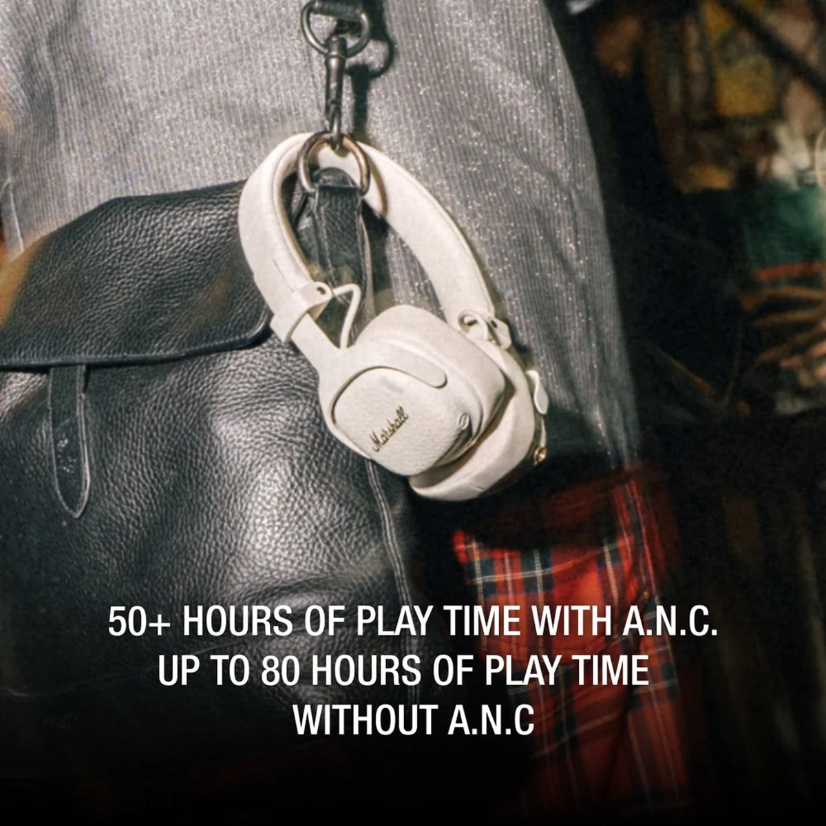 Marshall MILTON A.N.C. Wireless Headphones With Adaptive Active Noise Cancellation