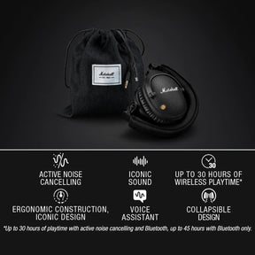Marshall Monitor II A.N.C Bluetooth Headphones with Advanced Active Noise Cancelling