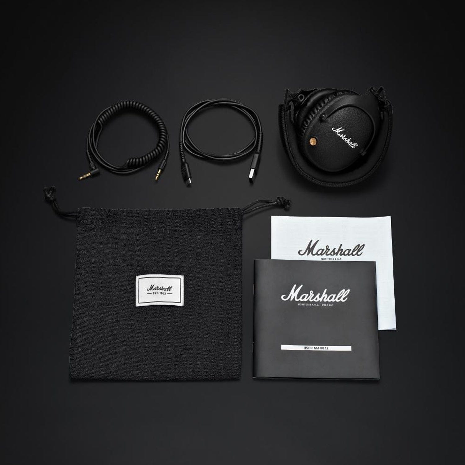 Marshall Monitor II A.N.C Bluetooth Headphones with Advanced Active Noise Cancelling