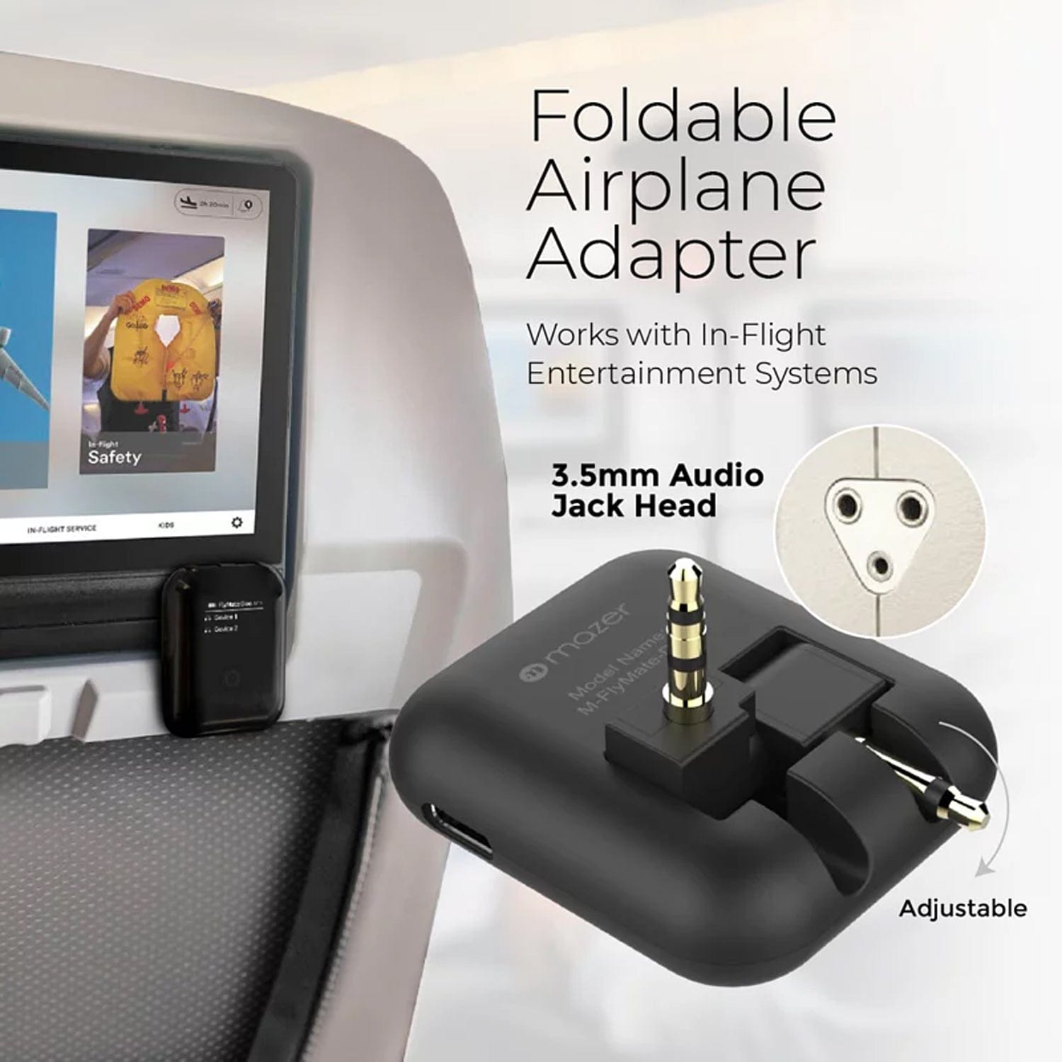 Mazer Fly-Mate Duo In-Flight Wireless Adapter