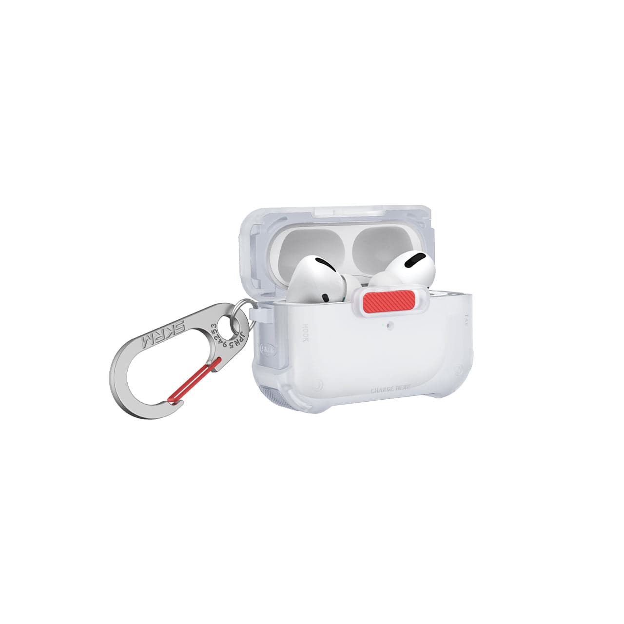 Skinarma Mecha Airpods Pro Gen 1/2 Case with Zinc-Allow Carabiner