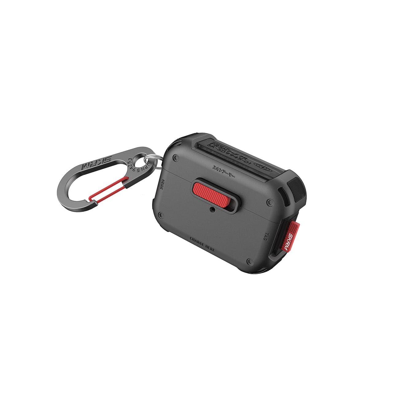 Skinarma Mecha Airpods Pro Gen 1/2 Case with Zinc-Allow Carabiner