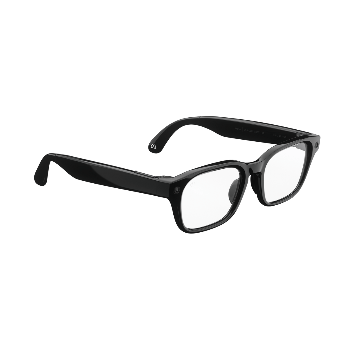 [PRE-ORDER] Meta Adventurer AI Glasses | Classic Black with Clear Lens (Ships from 1st Oct)
