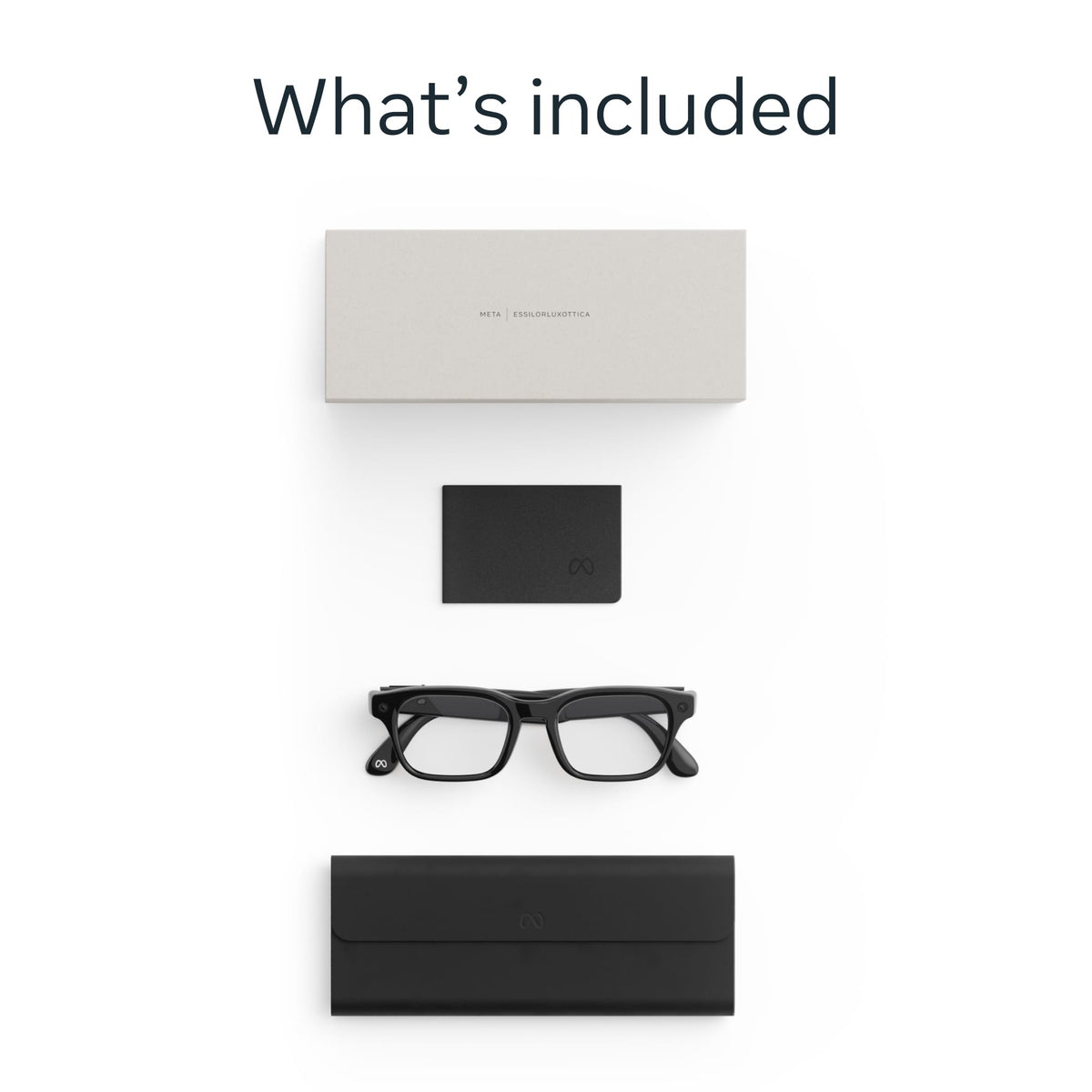 [PRE-ORDER] Meta Adventurer AI Glasses | Classic Black with Clear Lens (Ships from 1st Oct)