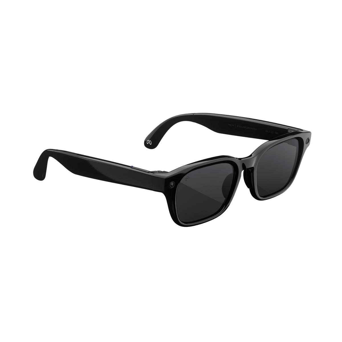 [PRE-ORDER] Meta Adventurer AI Glasses | Classic Black with Grey Polarized Lens (Ships from 1st Oct)